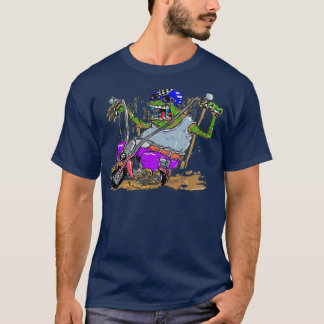 Swamp AZZ Riding Dirty Lera Monster Mudding Design T Shirt