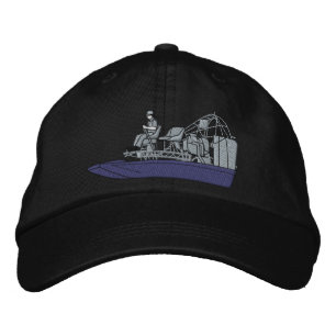 Swamp Boat Broderad Keps