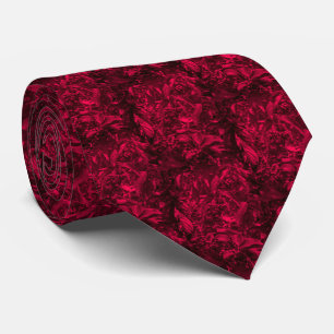 Swamp Dogwood Neck Tie - Hett Raspberry Slips