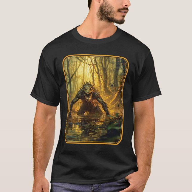 Swamp Monster #2 T Shirt (Framsida)