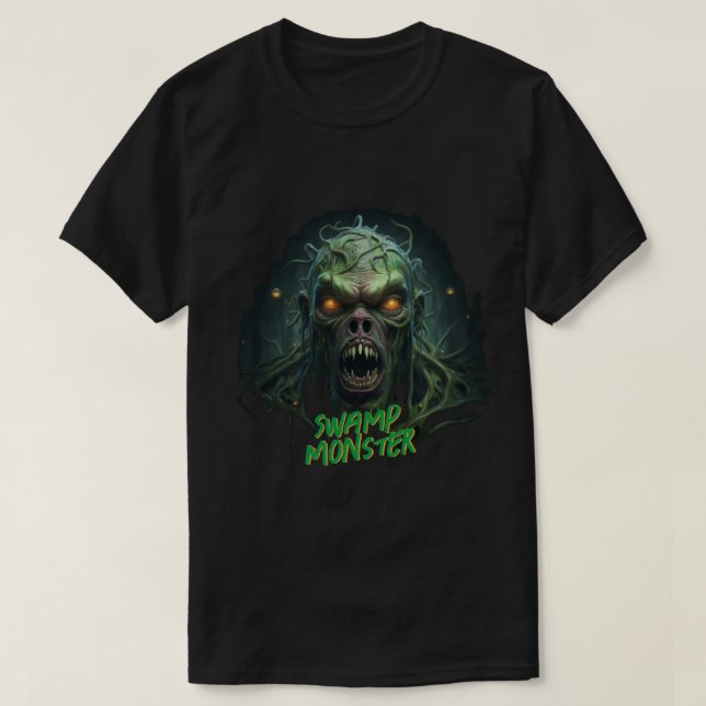 Swamp Monster T Shirt (Design framsida)