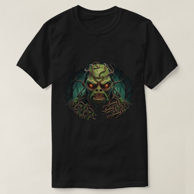 Swamp Monster T Shirt (Design framsida)