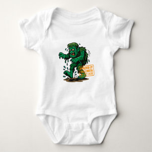 Swamp Monster Tecknad - godkänd av Halloween T Shirt