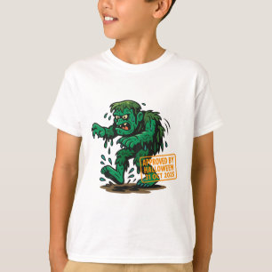 Swamp Monster Tecknad - godkänd av Halloween T Shirt