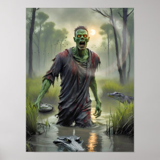 Swamp Sak - 12 x 16 Poster
