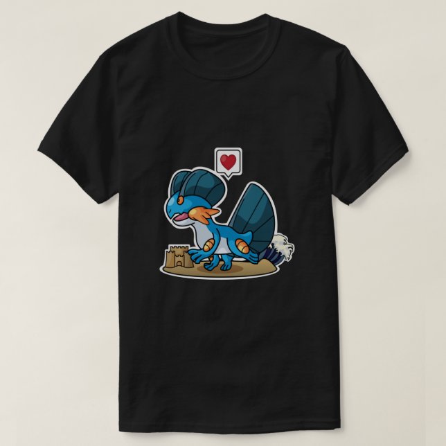 Swampert V-Neck T Shirt (Design framsida)