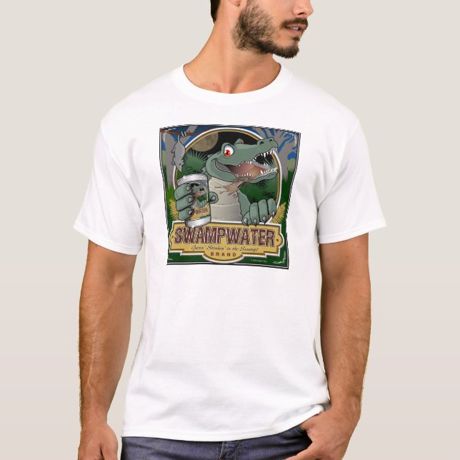 Swampwater alligator t-shirt (Framsida)