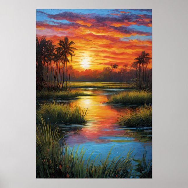 Swampy Splendor Poster (Framsidan)