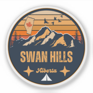 Swan Hills, Alberta Klistermärken