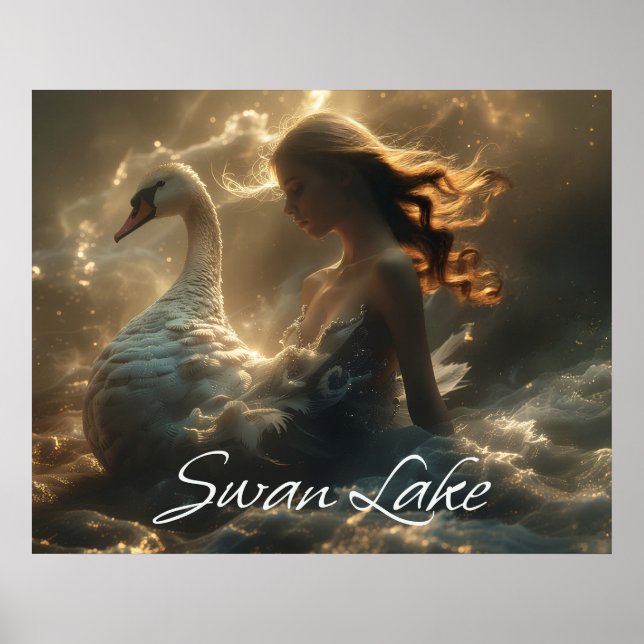 SWAN LAKE - BALLET & DANCE - POSTER (Framsidan)