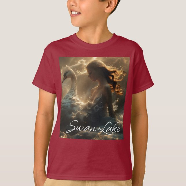 SWAN LAKE - BALLET & DANCE -  T SHIRT (Framsida)