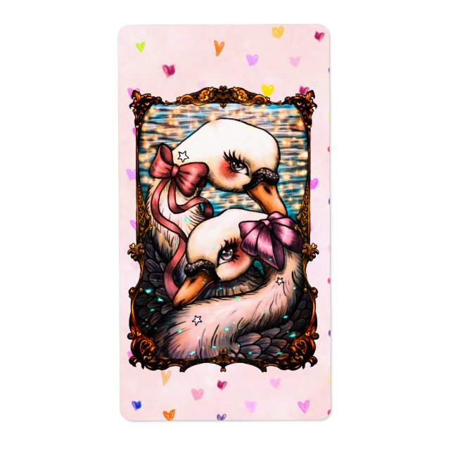 Swan lovers fraktsedel (Framsidan)