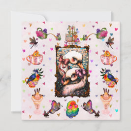 Swan Lovers Inbjudningar