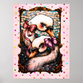 Swan Lovers  Poster
