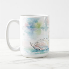 Swan Lovers - Valentine's Day Kaffemugg