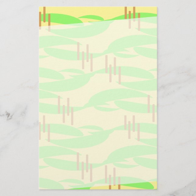 Swanky 60 Stil Brevpapper (Framsida)