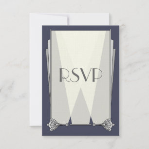 Swanky Art Deco i Blue OSA kort