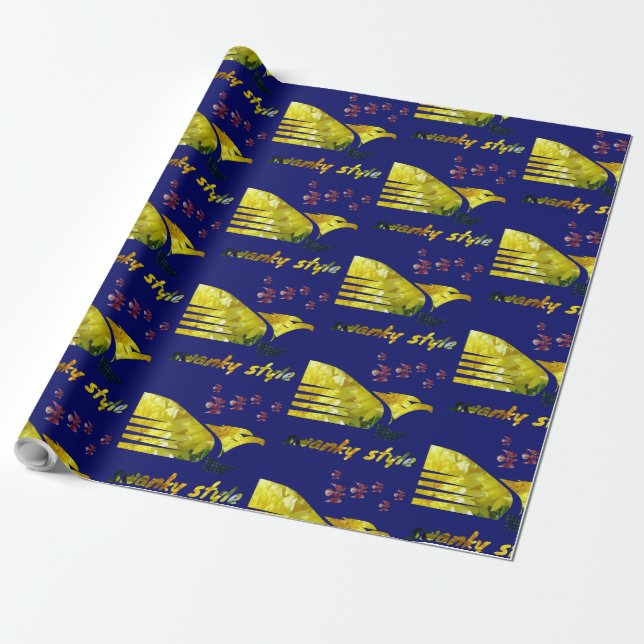 swanky stil presentpapper (Utrullad)