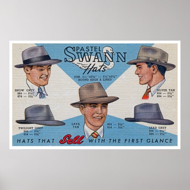 Swann Hats! Poster (Framsidan)