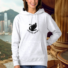 Swanning runt - Elegant Svan Design T Shirt