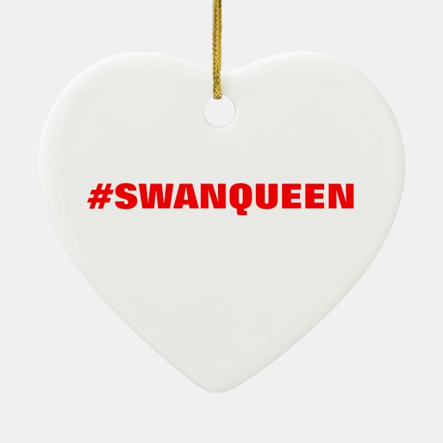 #SWANQUEEN Ornament (Baksidan)