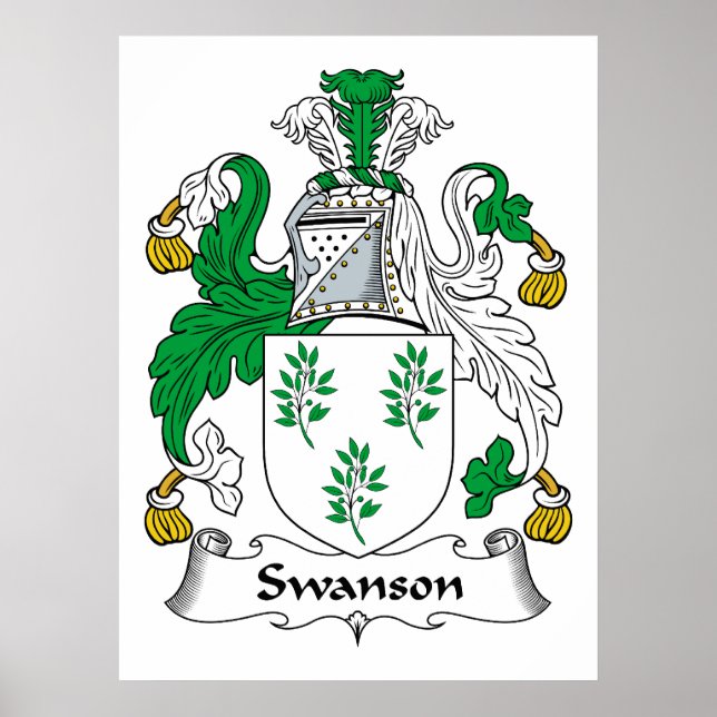 Swanson Family Crest Poster (Framsidan)