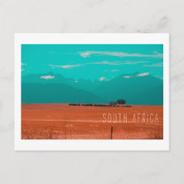 Swartland Fält Mountain View South Afrika ZA Vykort