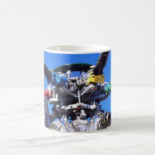 Swash för Skycrane helikopterrotor Kaffemugg