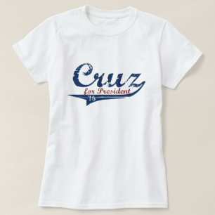Swash för Ted Cruz president 2016 Tee Shirt