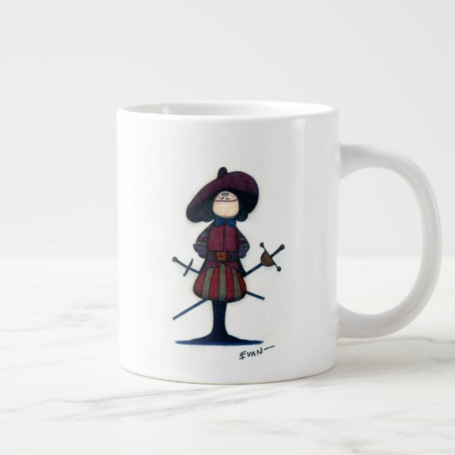 Swashbuckler Giant Coffee Mugg Jumbo Mugg (Höger)