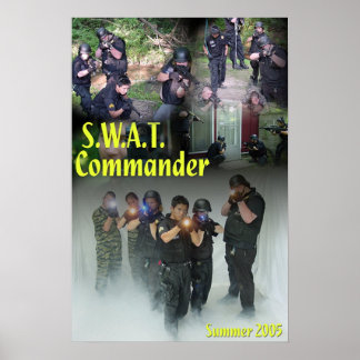 SWAT-befälhavare Poster