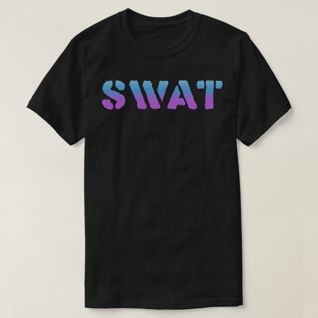 SWAT:s militära taktik T Shirt (Design framsida)