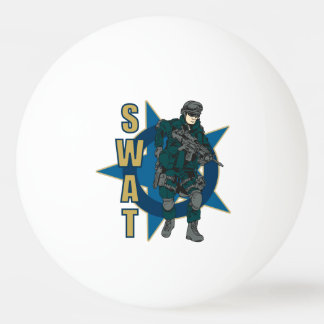 SWAT:s polisman Pingisboll