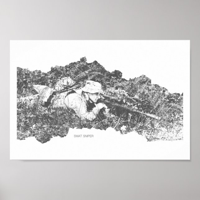 SWAT Sniper Poster (Framsidan)