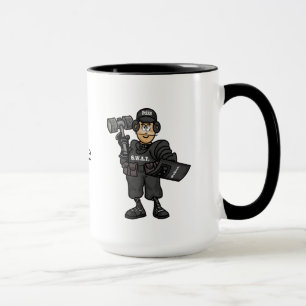 SWAT Team Policeman Mugg