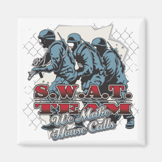 SWAT-teamanrop Magnet