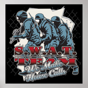 SWAT-teamanrop Poster
