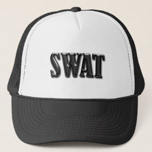 SWAT - tunn blå linje Keps