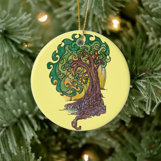 Sway Finare Julgransprydnad Keramik (Träd)