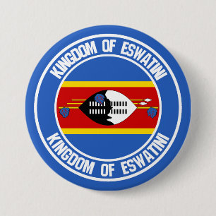 Swaziland (Eswatini) Round Emblem Knapp