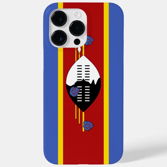 Swaziland flagga (Baksida)