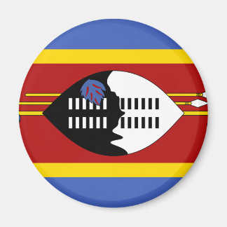 Swaziland Flagga Magnet