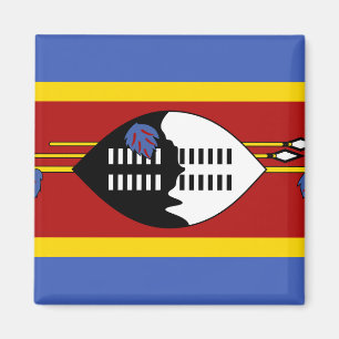 Swaziland-Flagga Magnet