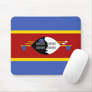 Swaziland flagga musmatta