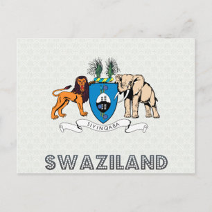 Swaziland Jackar Arm Vykort