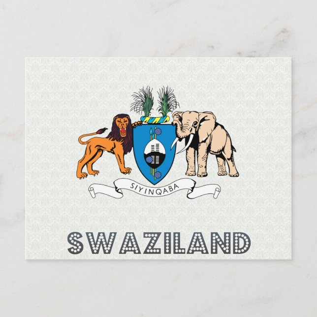 Swaziland Jackar Arm Vykort (Framsida)