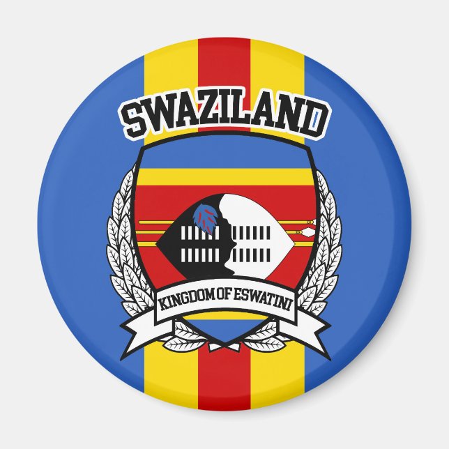 Swaziland Magnet (Framsidan)