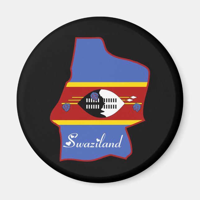 Swaziland Magnet (Framsidan)