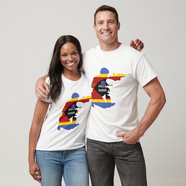 Swaziland Seal T Shirt (Unisex)