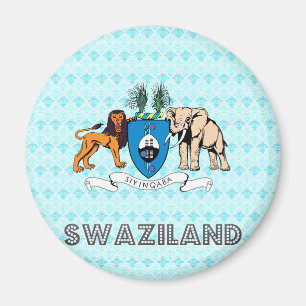 Swaziland vapensköld magnet